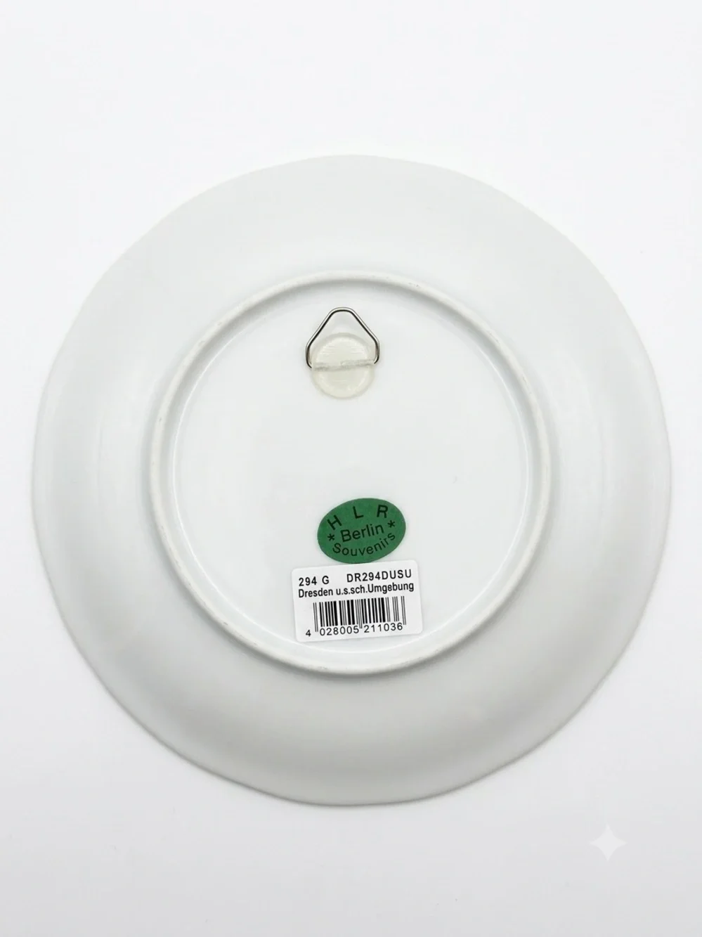 TITLE: Vintage Dresden Porcelain Souvenir Plate Schloß Moritzburg Germany 7
